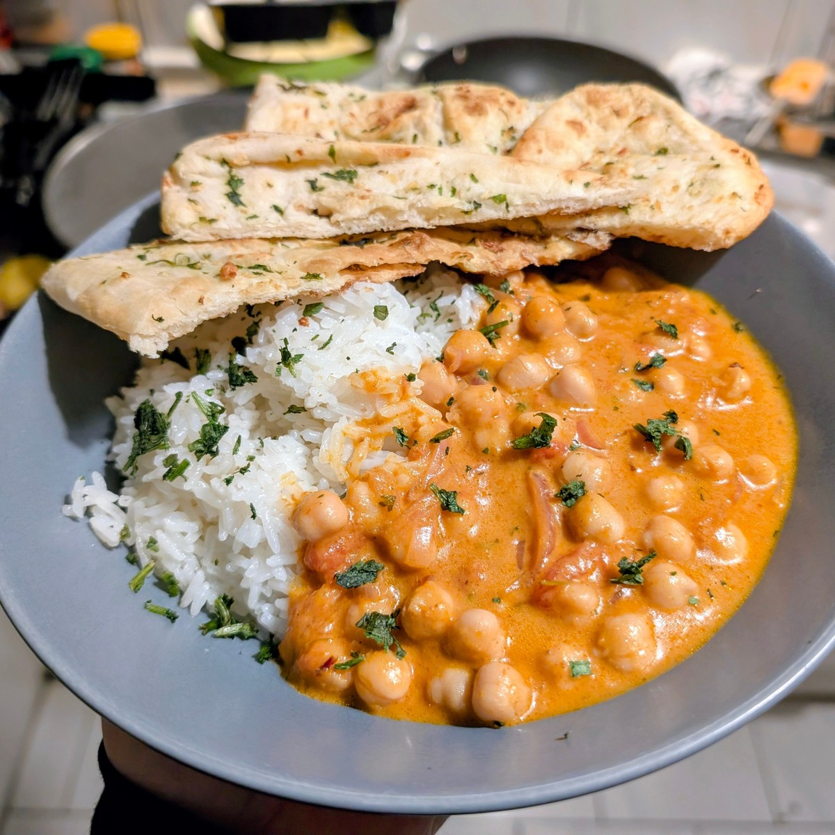 butter chickpeas